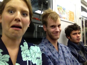 Faces on the subway